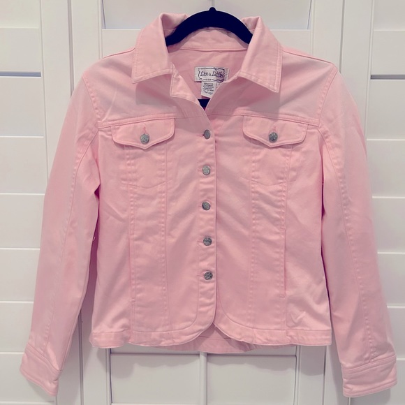 Pink Barbiecore Cropped Denim Jacket 🎀 - Picture 1 of 7